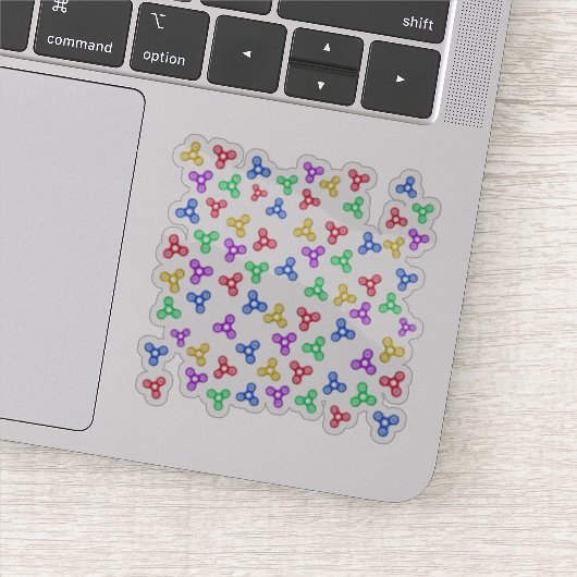 Fidget Spinners Aufkleber (Detail)