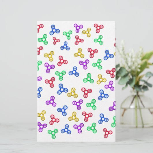 Fidget Spinners Briefpapier (Stehend Vorderseite)