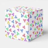 Fidget Spinners Geschenkschachtel (Rückseite)