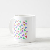 Fidget Spinners Kaffeetasse (Vorderseite Links)