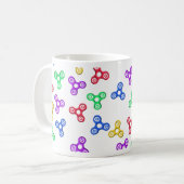 Fidget Spinners Kaffeetasse (Vorderseite Links)