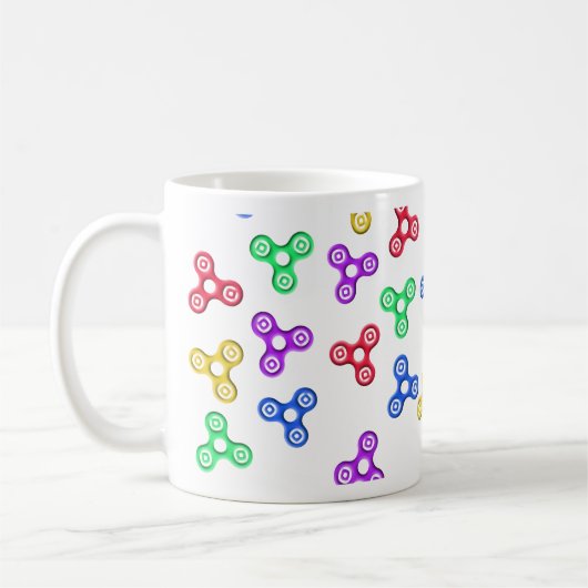 Fidget Spinners Kaffeetasse (Links)