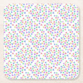 Fidget Spinners Rechteckiger Pappuntersetzer (Vorderseite)