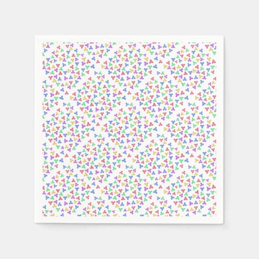 Fidget Spinners Serviette (Vorderseite)