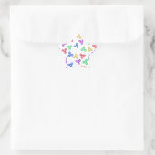 Fidget Spinners Stern-Aufkleber (Tasche)