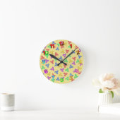 Fidget Spinners Wall Clock Runde Wanduhr (Zuhause)