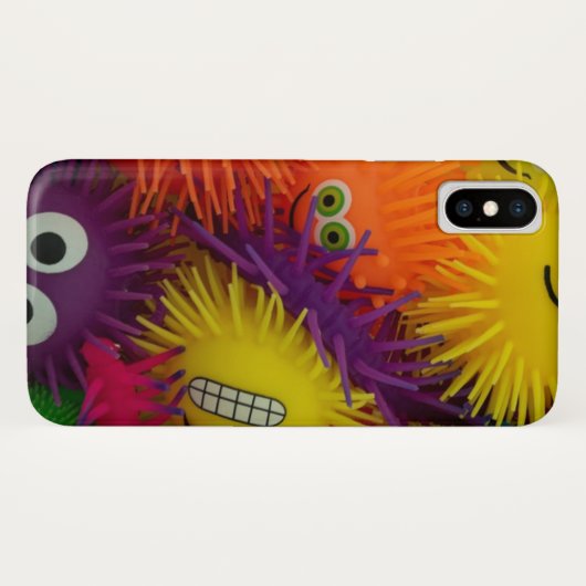 Fidget Toy Squishy Ball Case-Mate iPhone Hülle (Rückseite (Horizontal))