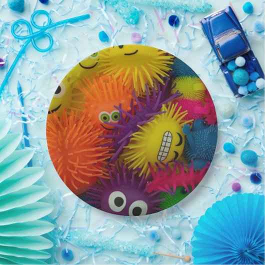 Fidget Toy Squishy Ball Pappteller (Party)