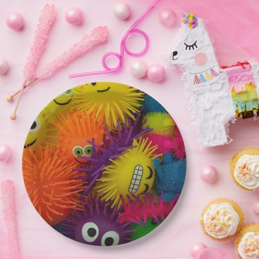 Fidget Toy Squishy Ball Pappteller (Party)