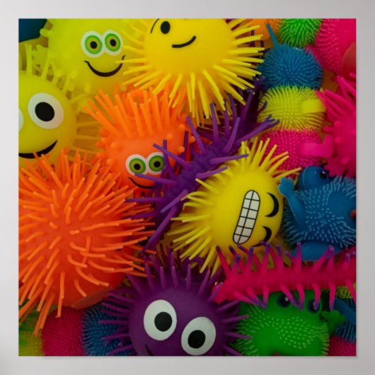 Fidget Toy Squishy Ball Poster (Vorne)