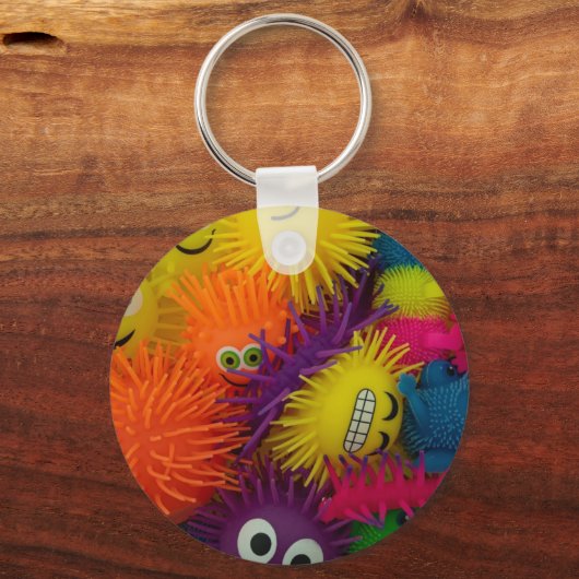 Fidget Toy Squishy Ball Schlüsselanhänger (Vorderseite)