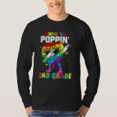 Fidget Toy What's Poppin' 2nd Grade 100th Day Of S T-Shirt (Vorderseite)