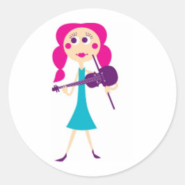 fidlegal runder aufkleber