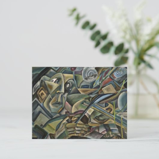 FIDLER 8 POSTKARTE (Stehend Vorderseite)