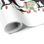 Fido Fiasco Weihnachten Kackend Hund Geschenkpapier (Rolleneckpunkt)