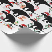 Fido Fiasco Weihnachten Kackend Hund Geschenkpapier (Ecke)