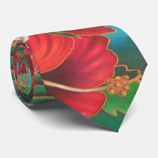 FIDSCHI-BLUMEN III KRAWATTE (Gerollt)