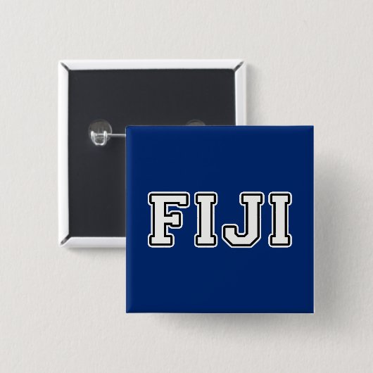 Fidschi Button (Vorne & Hinten)