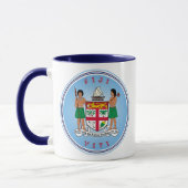 Fidschi-Erbe-Emblem Tasse (Links)