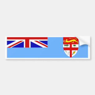 Fidschi-Flagge Autoaufkleber