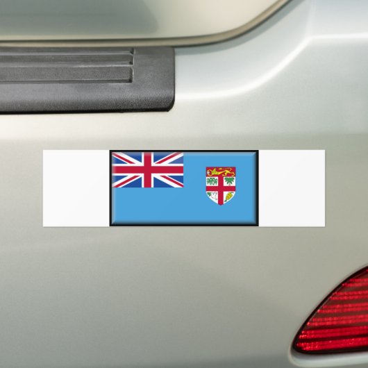 Fidschi-Flagge Autoaufkleber (Auf Auto)