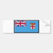 Fidschi-Flagge Autoaufkleber (Vorne)