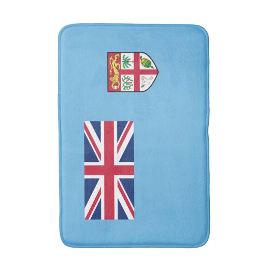 Fidschi-Flagge Badematte (Vorderseite Vertikal)