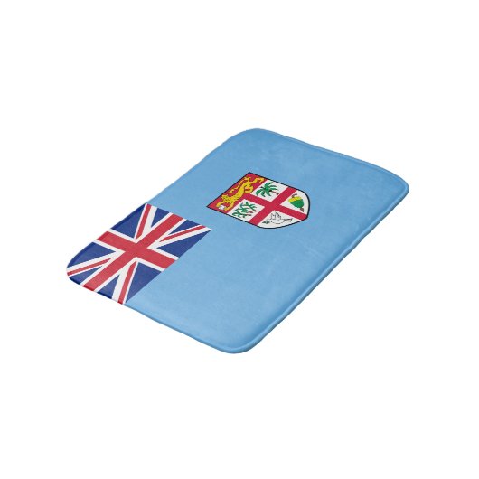 Fidschi-Flagge Badematte (Schrägansicht)
