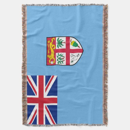 Fidschi-Flagge Decke (Vorderseite Vertikal)