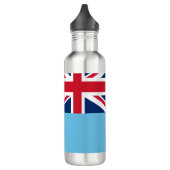 Fidschi-Flagge Edelstahlflasche (Links)