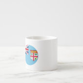 Fidschi-Flagge Espressotasse (Vorderseite)