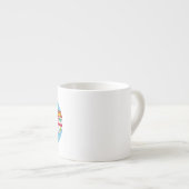 Fidschi-Flagge Espressotasse (Vorderseite Rechts)