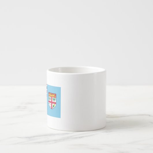 Fidschi-Flagge Espressotasse (Vorderseite)