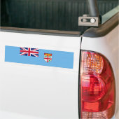 Fidschi-Flagge (Fidschi) Autoaufkleber (Auf Lkw)