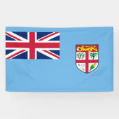 Fidschi-Flagge (Fidschi) Banner (Horizontal)