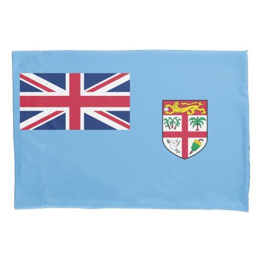 Fidschi-Flagge (Fidschi) Kissenbezug (Vorderseite-Links)