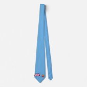 Fidschi-Flagge (Fidschi) Krawatte (Vorderseite)