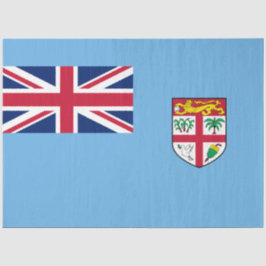 Fidschi-Flagge (Fidschi) Seidenpapier