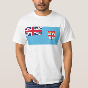 Fidschi-Flagge FJ T-Shirt