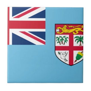 Fidschi-Flagge Fliese