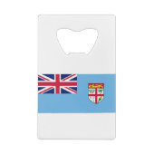 Fidschi-Flagge Geldbeutel Flaschenöffner (Rückseite)