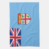 Fidschi-Flagge Geschirrtuch (Vertikal)