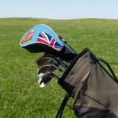 Fidschi-Flagge Golf Headcover (In SItu)