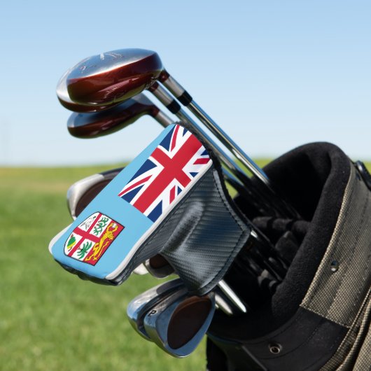 Fidschi-Flagge Golf Headcover (In Situ)