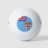 Fidschi-Flagge Golfball (Vorderseite)