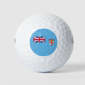 Fidschi-Flagge Golfball (Vorderseite)