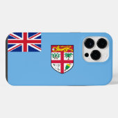 Fidschi-Flagge iPhone Hülle (Rückseite (Horizontal))