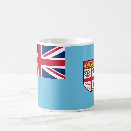 Fidschi-Flagge Kaffeetasse (Mittel)