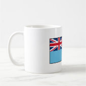 Fidschi-Flagge Kaffeetasse (Links)