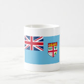 Fidschi-Flagge Kaffeetasse (Mittel)